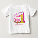 Recherche de hiboux bébé tshirts Bébé fille