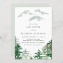 Recherche de winter woodland baby shower invitations Aquarelle