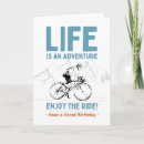 Recherche de cyclist anniversaire cartes Pour lui