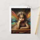 Recherche de valise vintage cartes postales Fée