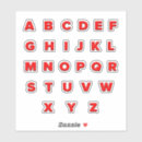 Recherche de z autocollants Lettres