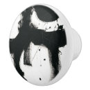 Recherche de noir blanc abstrait et boutons et poignées de porte Contemporain
