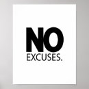 Recherche de no excuses posters Pas d'excuses