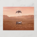 Recherche de rover cartes postales Concept