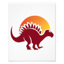 Recherche de silhouette de dinosaure posters Stégosaurus