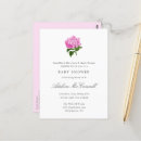 Recherche de babyshowerinvite cartes postales Petite fille