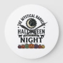 Recherche de chat halloween horloges Conceptionsspooky