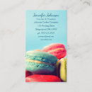 Recherche de biscuit macaron cartes visite Rose