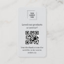 Recherche de retour cartes visite Engagement client