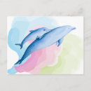Recherche de dessin de dauphin cartes postales Mer