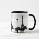 Recherche de ville de paris tasses Noir et blanc