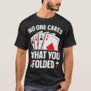 Recherche de poker tshirts Passionné de poker