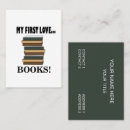 Recherche de libraire cartes visite Magasin de livres