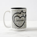 Recherche de amour de chat tasses Coeur