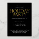 Recherche de company party invitations Feuille d'or réelle
