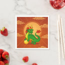 Recherche de dragon chinois serviettes Nouvel an chinois