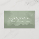 Recherche de chic bohème cartes visite Aquarelle