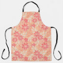 Recherche de modèle floral tabliers Orange