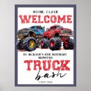 Recherche de monster truck posters Anniversaire de camion monstre