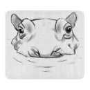 Recherche de hippopotames dessous de verres Adorable