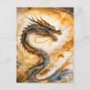 Recherche de dragons chinois cartes postales Créatures mythiques