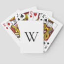 Recherche de jeu classiques de cartes jeux de cartes Initiales