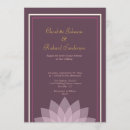 Recherche de zen mariage invitations Fleur de lotus