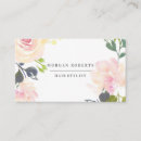 Recherche de jolies fleurs cartes visite Professionnel
