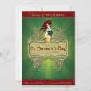 Recherche de st patrick invitations Vert