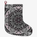 Recherche de fractale chaussette de noël Noir