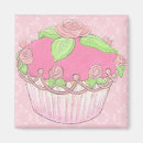 Recherche de petit gâteau magnets Fleurs