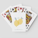 Recherche de citrons jeux de cartes Jaune vert