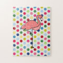 Recherche de flamants roses puzzles Pour enfants