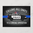 Recherche de voiture police invitations Insigne de police