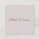 Recherche de police élégante cartes visite Maquillage