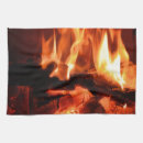 Recherche de flammes cuisine linges Orange