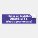 Recherche de invisible voiture autocollants Handicapé