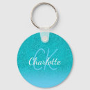 Recherche de glitter porteclés Blue