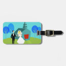 Recherche de mariage vintage bagages étiquettes Jeunes mariés