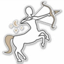Recherche de signe sagittaire autocollants Symbole