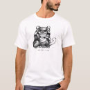 Recherche de chat fâché tshirts Noir