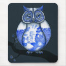 Recherche de rétro hibou tapis souris Cru