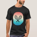 Recherche de raquettes croisées tshirts Pour