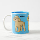Recherche de illustration de caniche tasses Dog