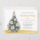 Recherche de blanc et or noël invitations Entreprise