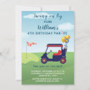 Recherche de golf cart invitations Pour enfants