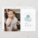 Recherche de 2nd anniversaire invitations Pour tous