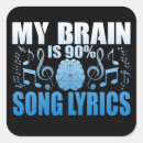 Recherche de nouveauté autocollants Musique