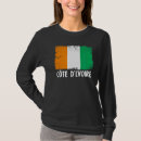 Recherche de drapeau la côte d ivoire vêtements Patriotique
