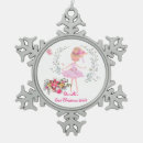 Recherche de ballerina ornamente Bébé fille